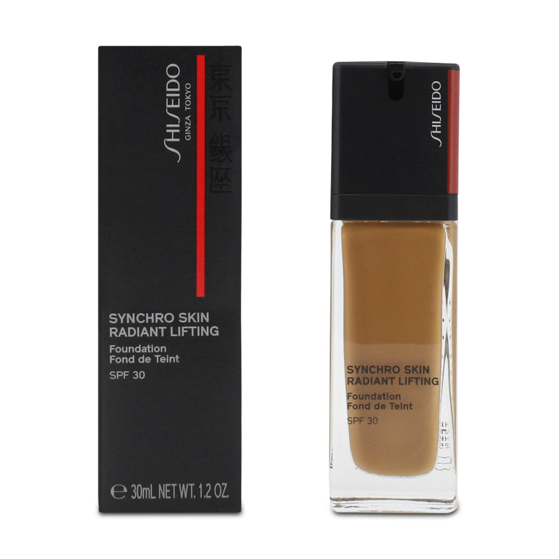 Shiseido Synchro Radiant Lifting Foundation 440 Amber (Blemished Box)