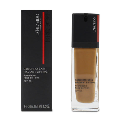 Shiseido Synchro Radiant Lifting Foundation 440 Amber (Blemished Box)