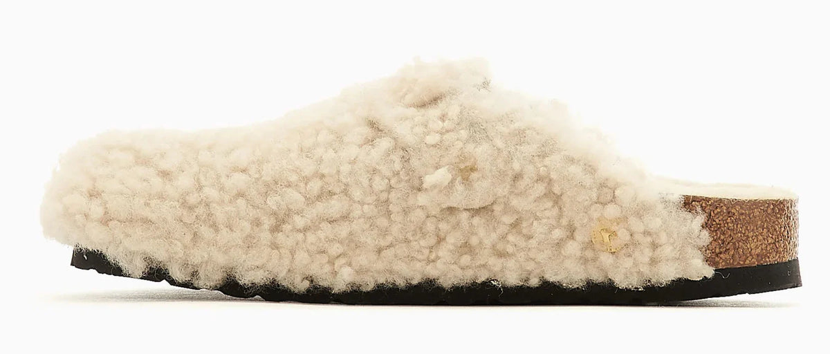 Birkenstock Boston Big Buckle Shearling Narrow Fit Sneakers