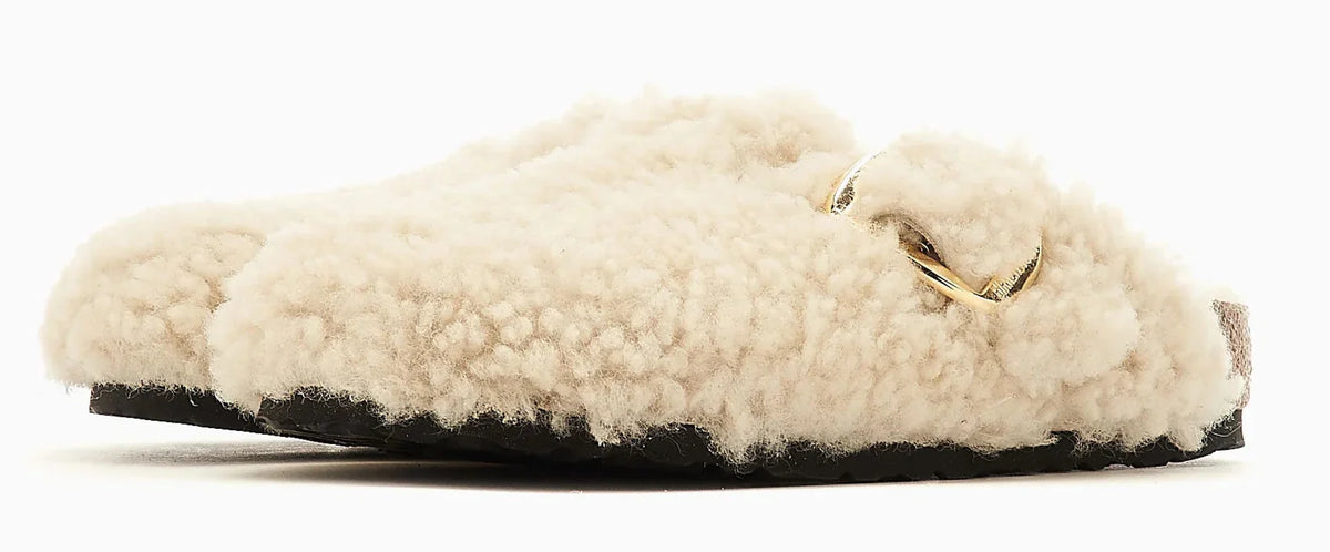 Birkenstock Boston Big Buckle Shearling Narrow Fit Sneakers
