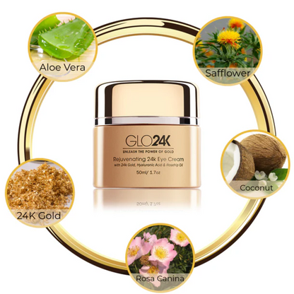 GLO24K 24K Rejuvenating Eye Cream