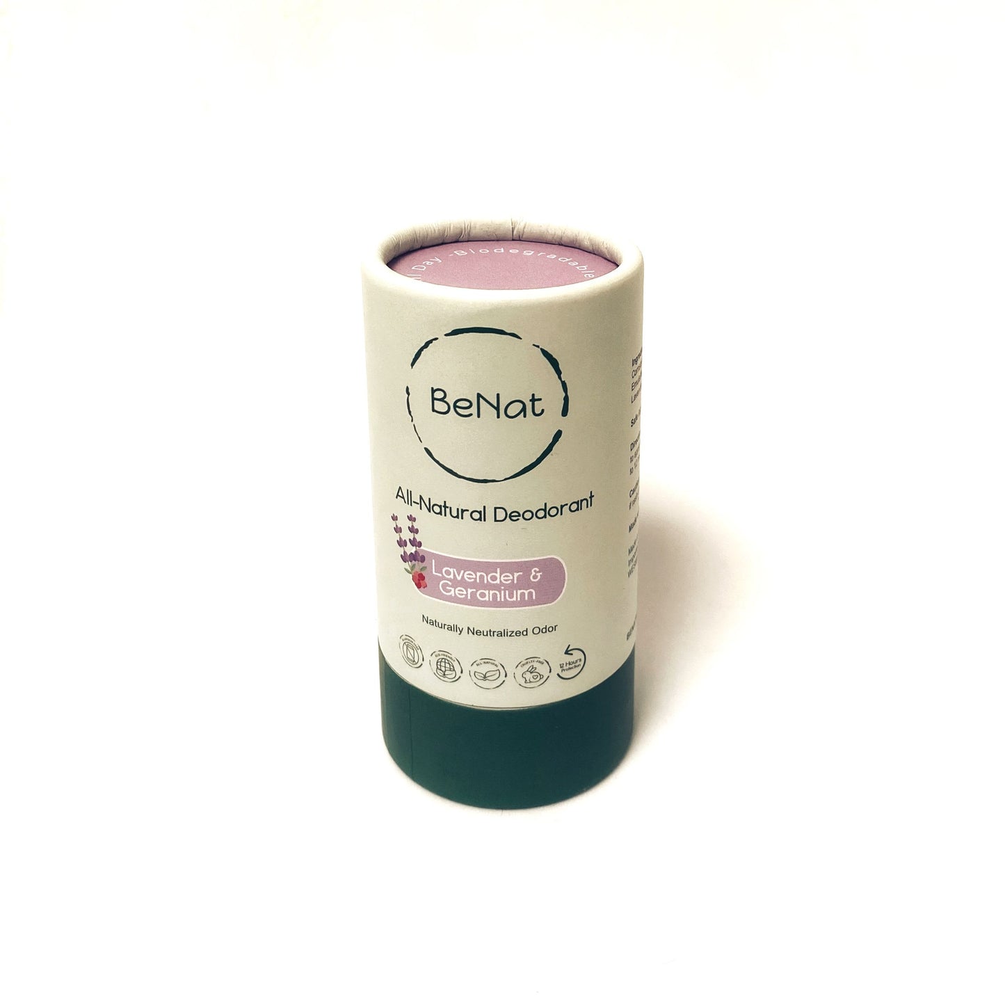 BeNat All Natural, Plastic-Free Deodorants