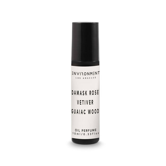 ENVIRONMENT 10mL Roll-on Oil Perfume DamaskRose Vetiver GuaiacWood