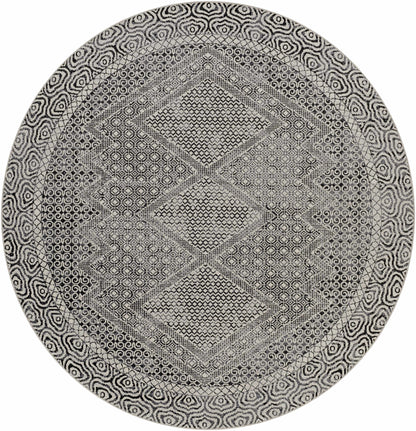Coledale Black & White Washable Rug - Clearance