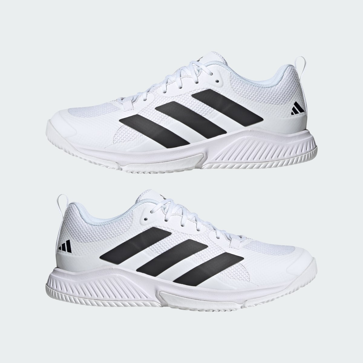 adidas Men's Court Team Bounce 2.0 'Cloud White Core Black' Sneakers