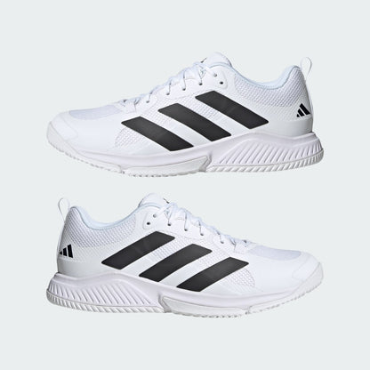 adidas Men's Court Team Bounce 2.0 'Cloud White Core Black' Sneakers