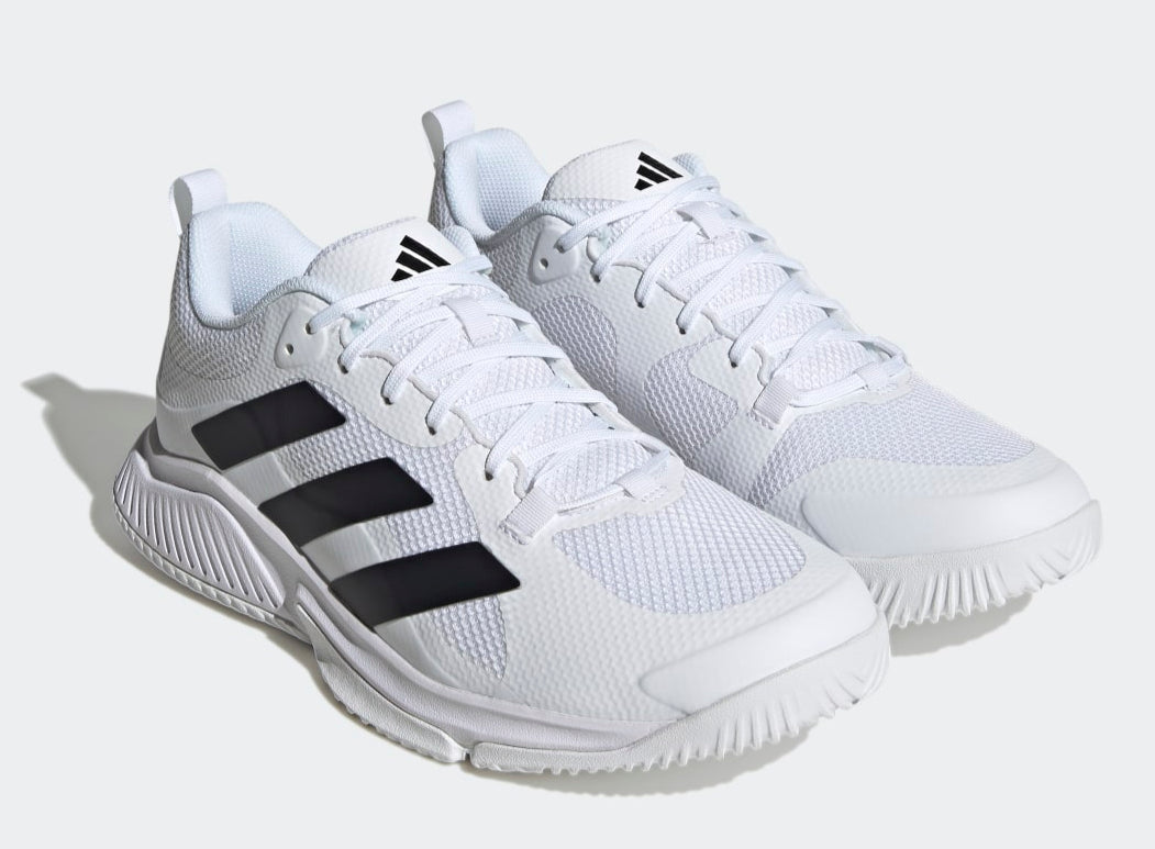 adidas Men's Court Team Bounce 2.0 'Cloud White Core Black' Sneakers