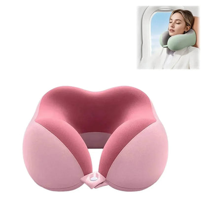 Ergonomic Double Peak U Neck Pillow