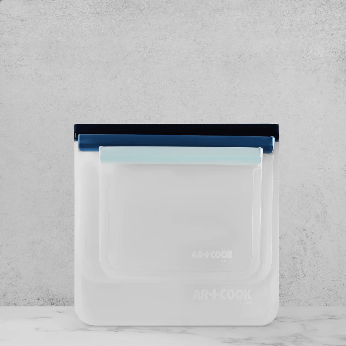 Art+Cook RE-Useable Food Silicone Storage Bags