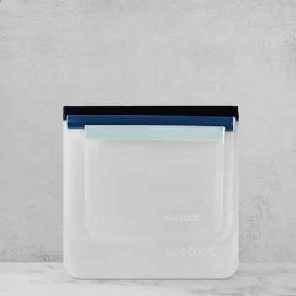 Art+Cook RE-Useable Food Silicone Storage Bags