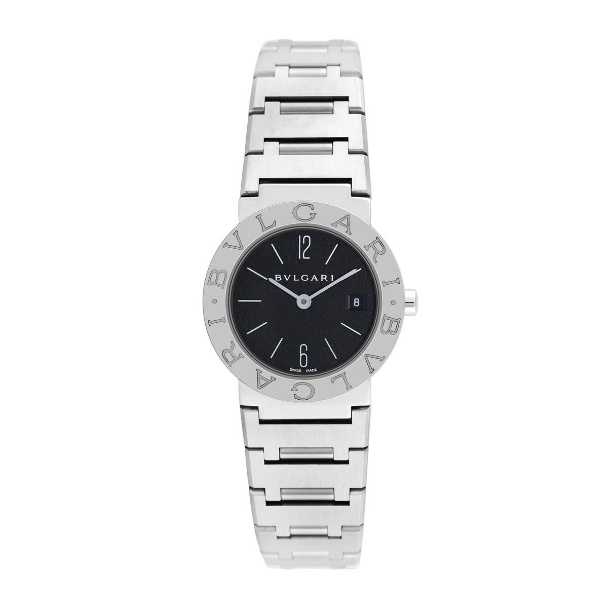 Pre-owned Bvlgari Women's Bvlgari 25mm Stainless Steel Wristwatch - BB26SS