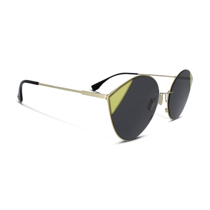 Fendi Gold & Grey Sunglasses FF0341 2F7IR *EX DISPLAY*
