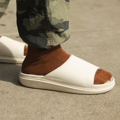 Cape Cod Outline Motive Slide Sandals