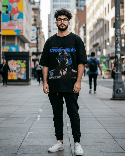 G West Credentials Oversized Men's T-Shirt