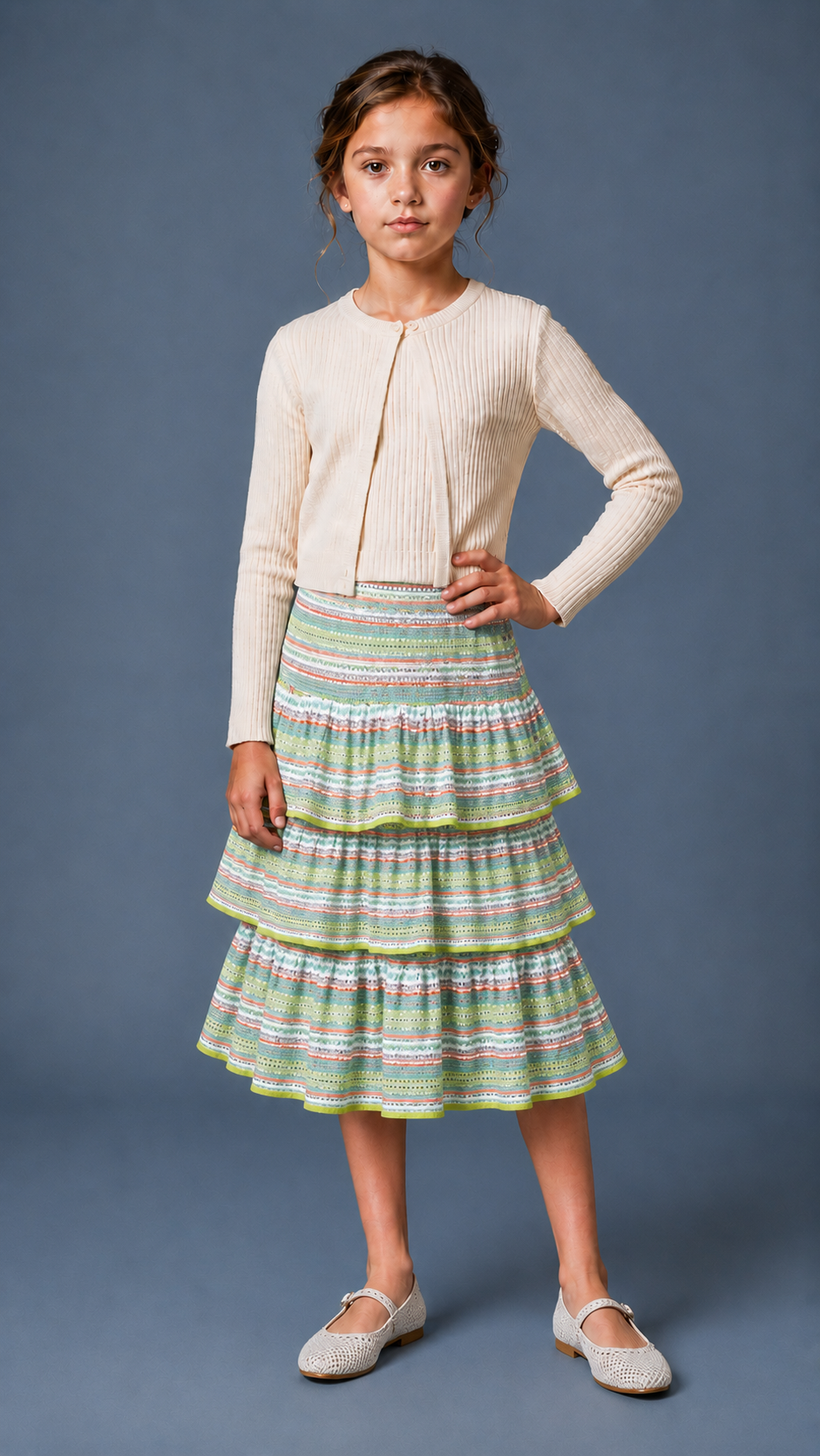 Crochet Tiered Skirt