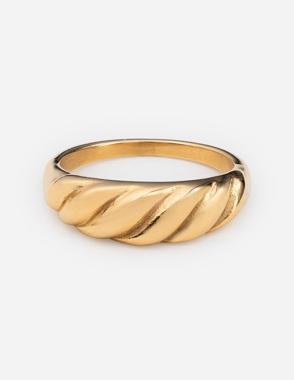 Elevated Faith Croissant Ring