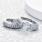 Crystal & Cubic Zirconia Princess-Cut Ring Set