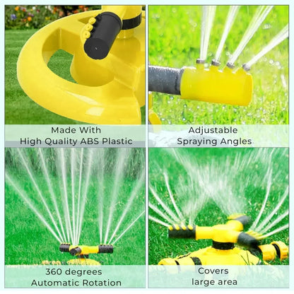 360° Rotating Garden Sprinkler