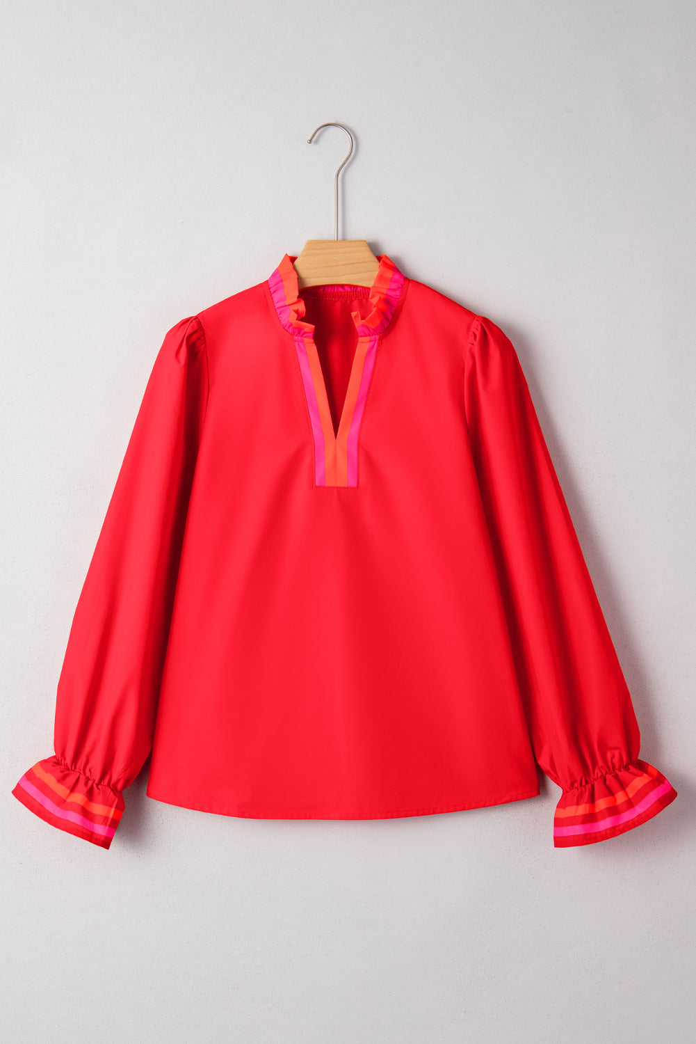 Threaded Pear Celine Long Sleeve Blouse Long Sleeve Top