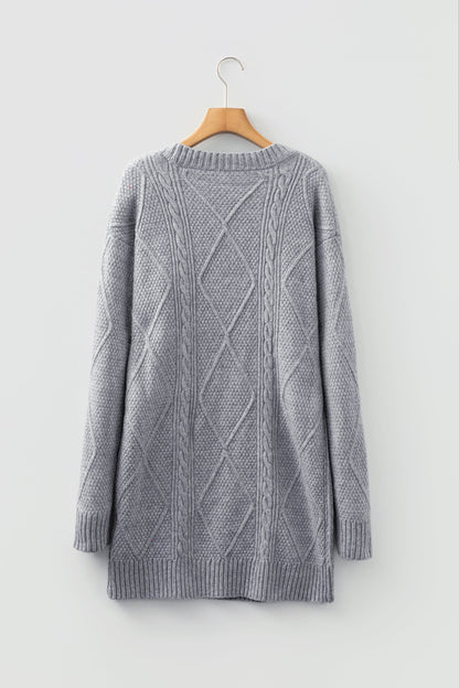 Threaded Pear Adalee Shoulder Loose Fit Sweater