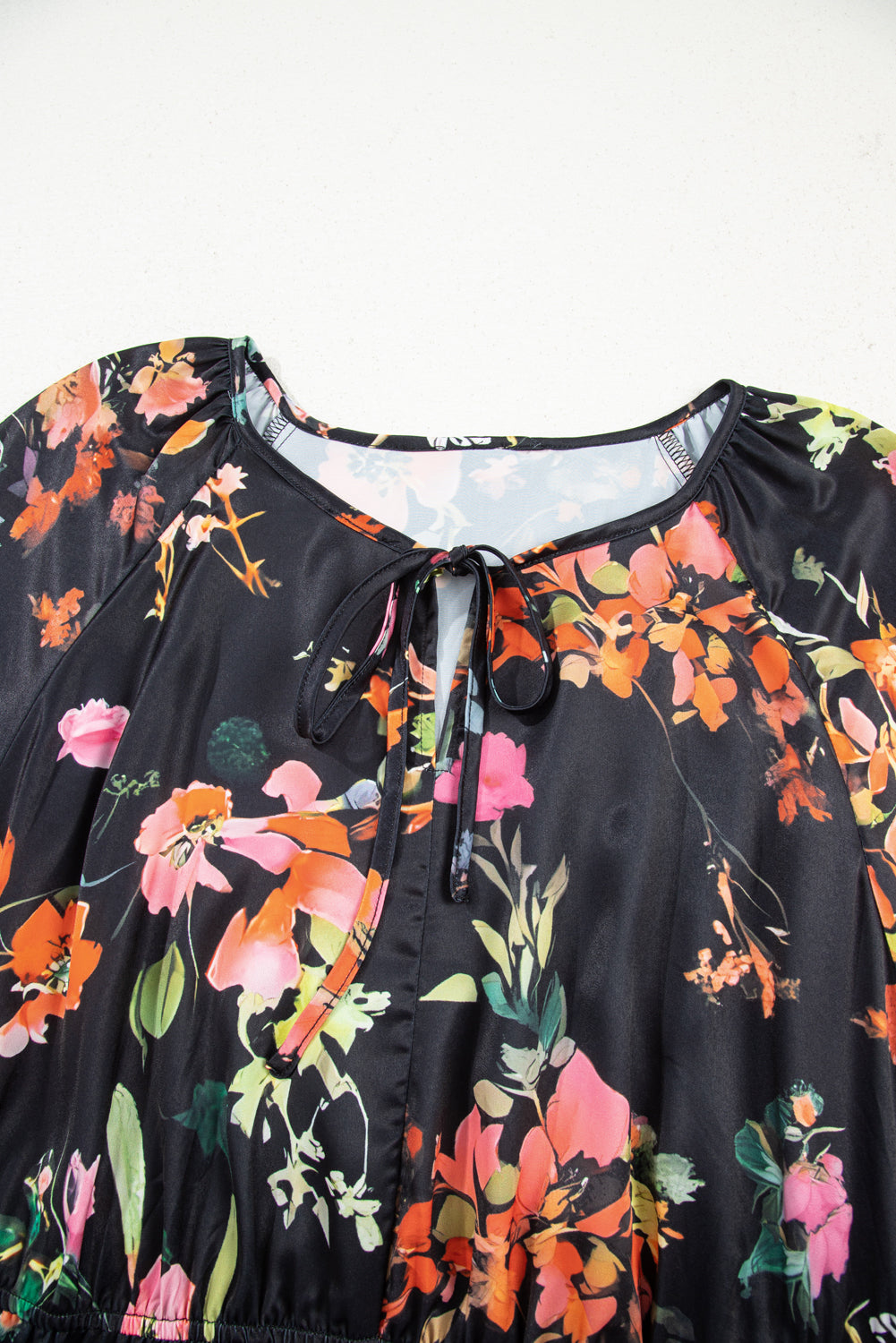 Threaded Pear Pearl Long Sleeve Mini PLUS Dress