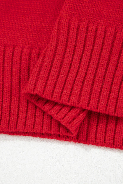 Threaded Pear Avery Edge Sexy Elegant Sweater