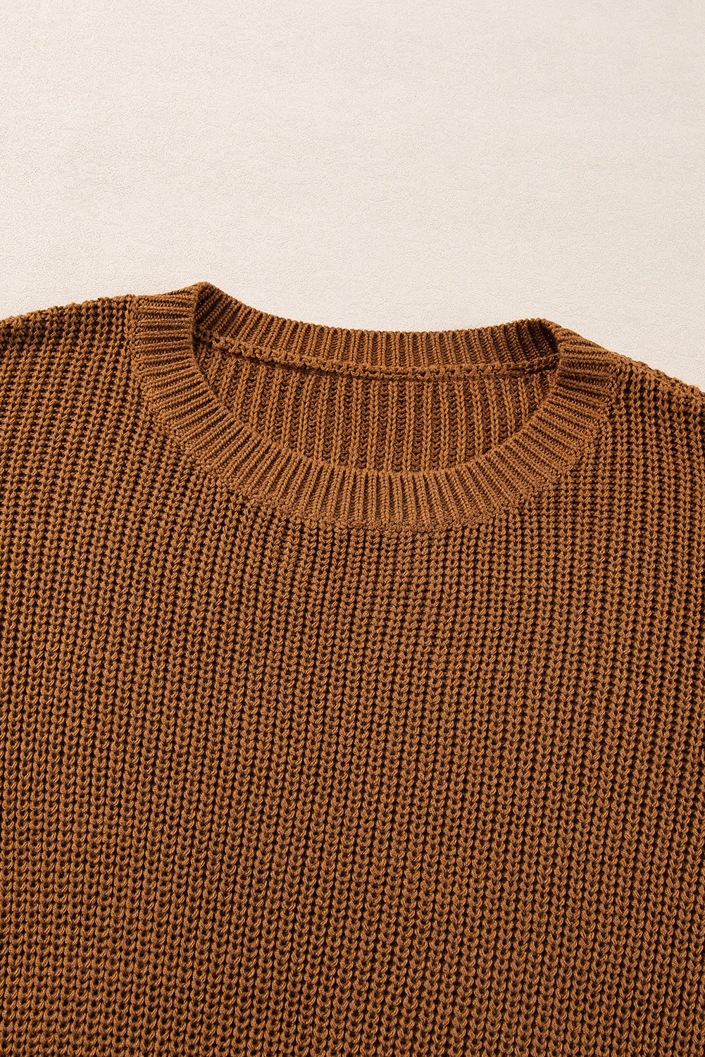 Threaded Pear Evelyn Beaded Drop Shoulder Sweater