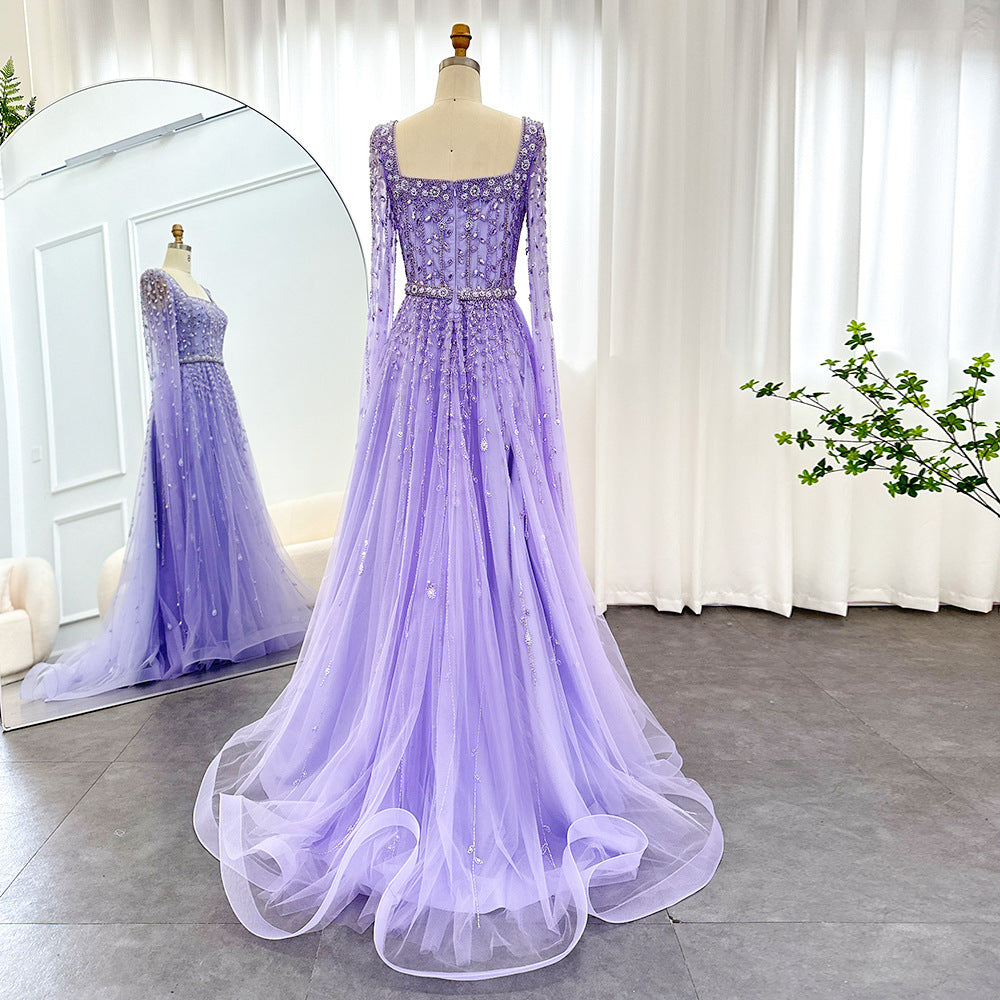 Women’s Sparkly Long Sleeve Evening Dress | Elegant Glitter Zipper Maxi Gown | Bodycon Night-Out Party Dress | Luxury Sequin-Style Formal Gown | 2026 Women’s Occasion Wear