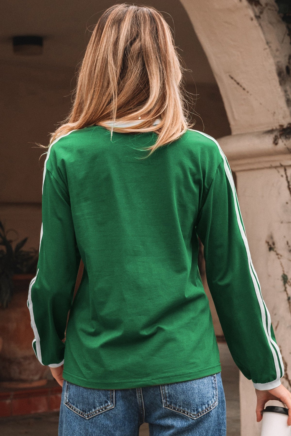 Threaded Pear Ailani Sleeve T Shirt Long Sleeve Top