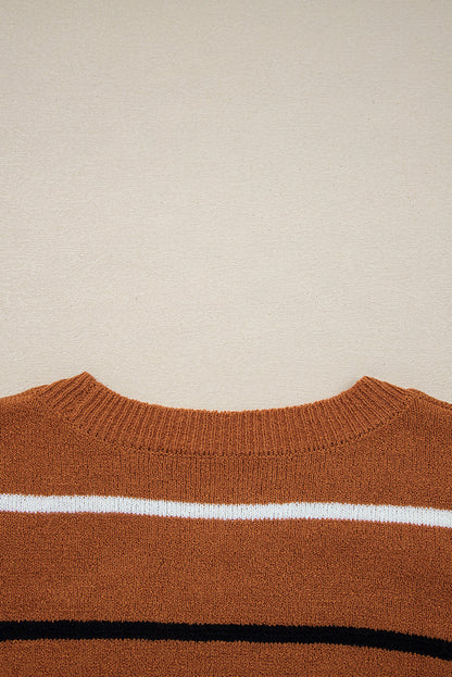 Threaded Pear Aylin Edge Drop Shoulder Sweater