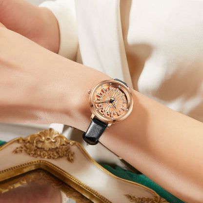 Women’s Fashionable & Elegant Quartz Watch | Premium Minimalist Jewelry Watch | Modern Luxury Analog Wristwatch for Women | Trendy Rose Gold & Silver Tones | 2026 Classic Fashion Accessory
