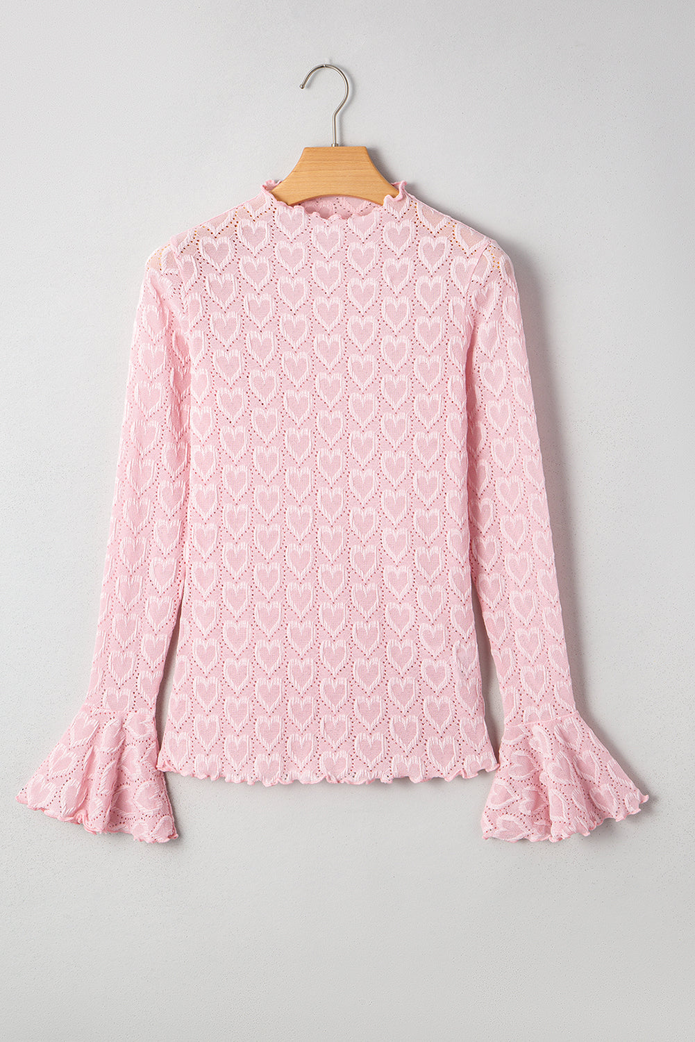 Threaded Pear Emily Sleeve Mock Fitted Top