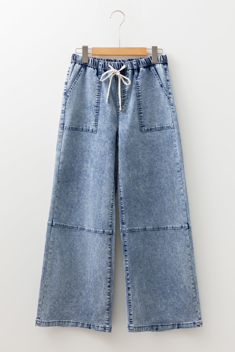 Threaded Pear Abigail Drawstring Elastic Waistband Jeans