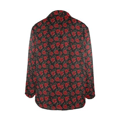 Baha Ranch Colores De Mexico Red Rose Blazer