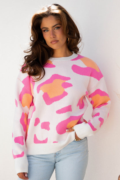 Threaded Pear Harlow Drop Shoulder Baggy Sweater