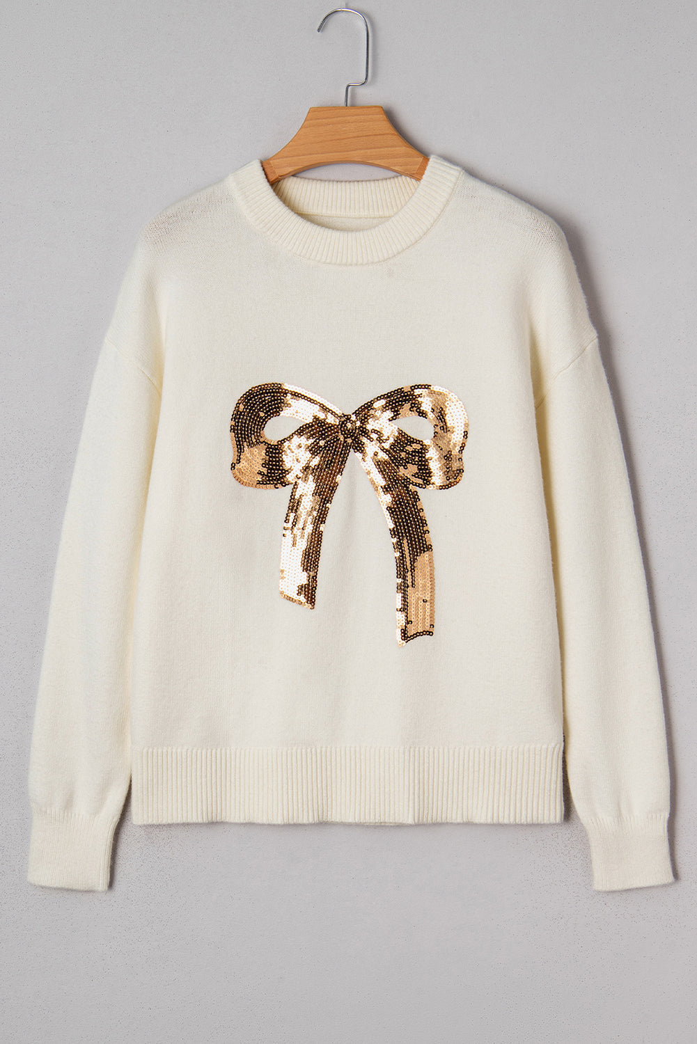 Threaded Pear Faith Graphic Christmas Holiday Sweater