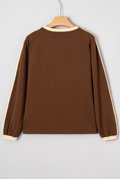 Threaded Pear Lina Sleeve T Shirt Long Sleeve Top
