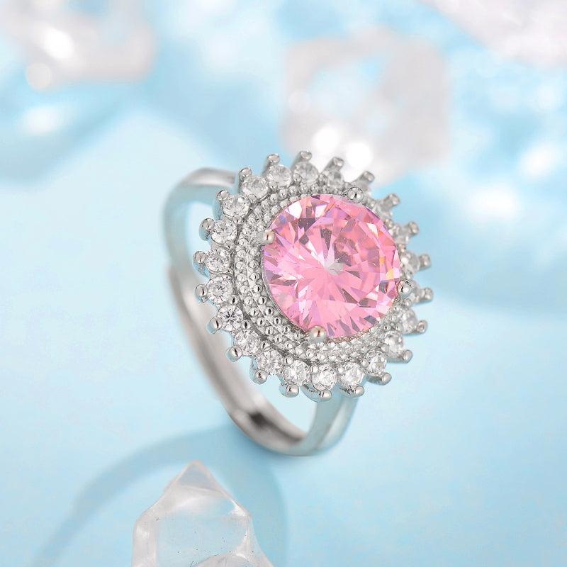 High-End Luxurious Three-Piece Ring Set | High-Sense Stackable Versatile Rings | Trendy Minimalist Multi-Layer Gemstone Set | Luxury-Label Statuesque Radiant Accessory | 2026 High-Fashion Emerald-Luxe Essential
