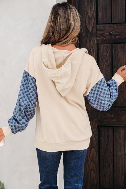 Threaded Pear Adalynn Kangaroo Half Zipper Hoodie