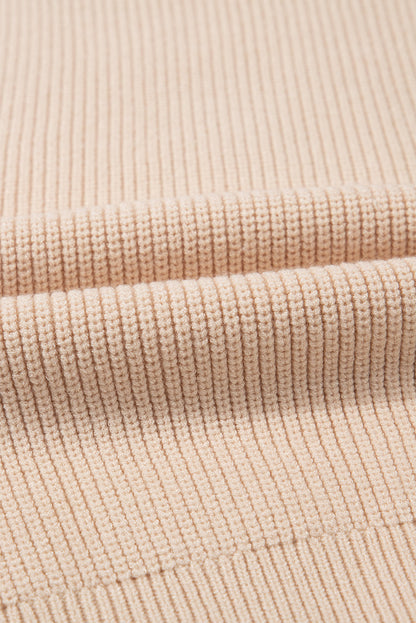 Threaded Pear Lydia High Short Sleeve Sweater