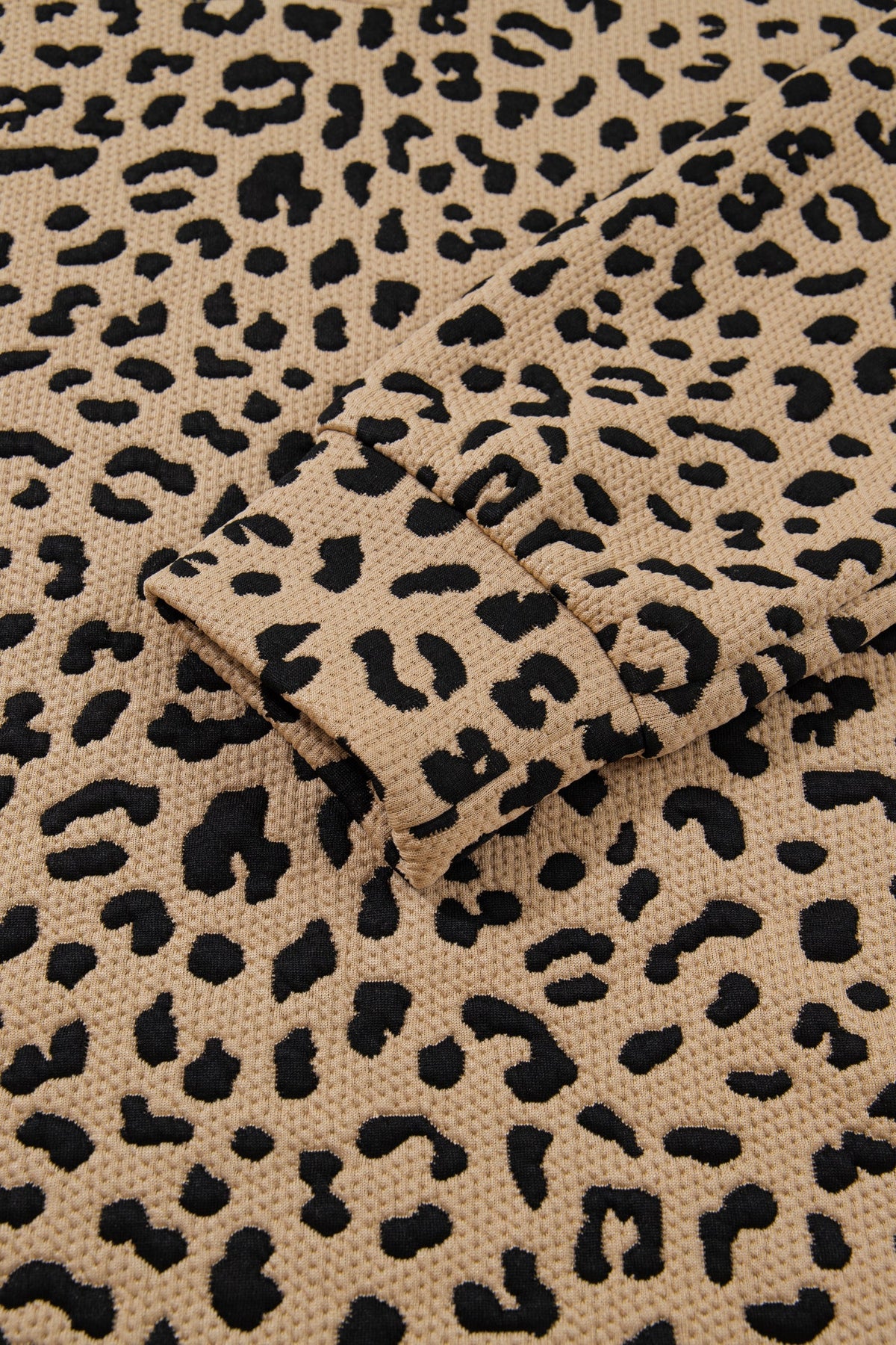 Threaded Pear Tru Polo Collar Pullover Top