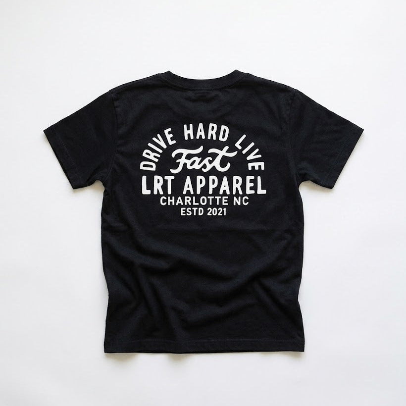 Apex Live Fast Tee - Black