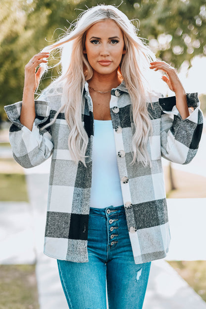 Threaded Pear Leslie Block Long Sleeve Jacket