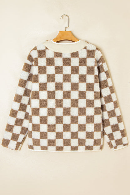Threaded Pear Emery Sherpa Front Chunky Jacket