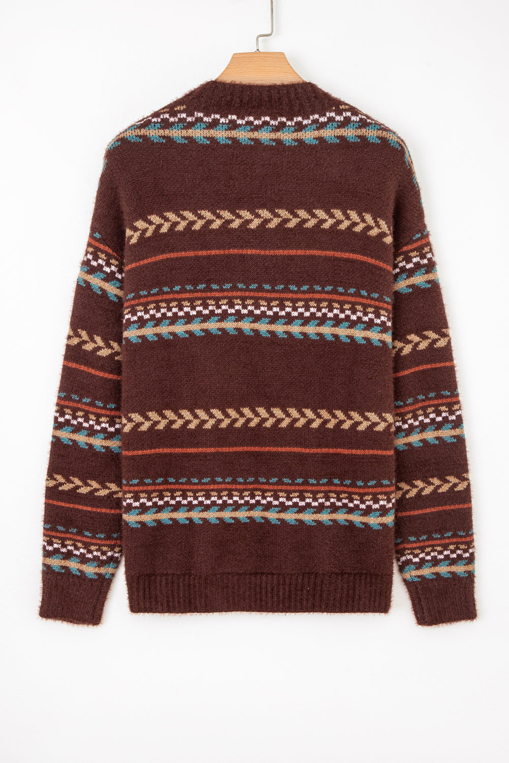 Threaded Pear Madison Knitted Drop Shoulder Sweater