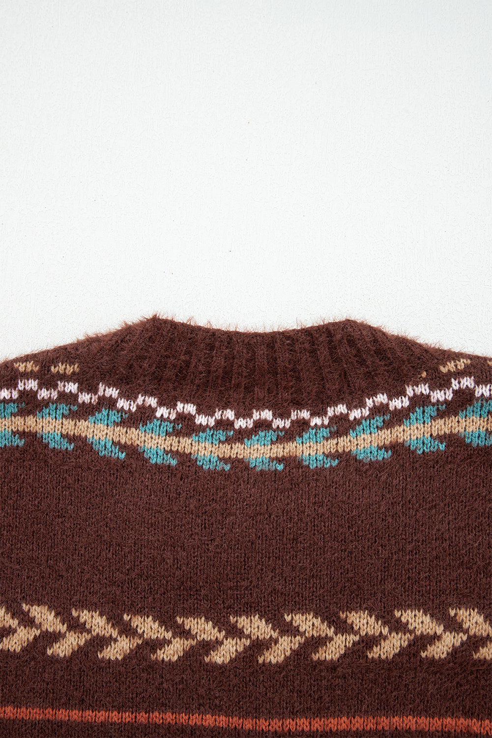 Threaded Pear Madison Knitted Drop Shoulder Sweater