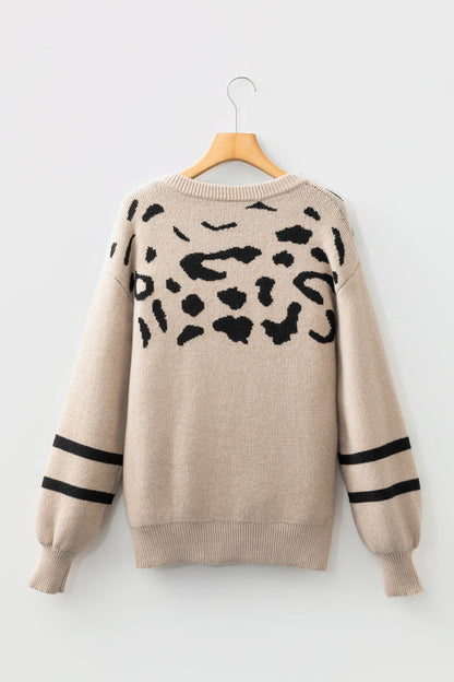Threaded Pear Adrianna Detail Drop Shoulder Sweater