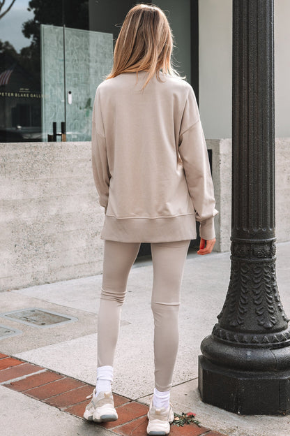 Threaded Pear Brooke Graphic Sweatshirt and Leggings