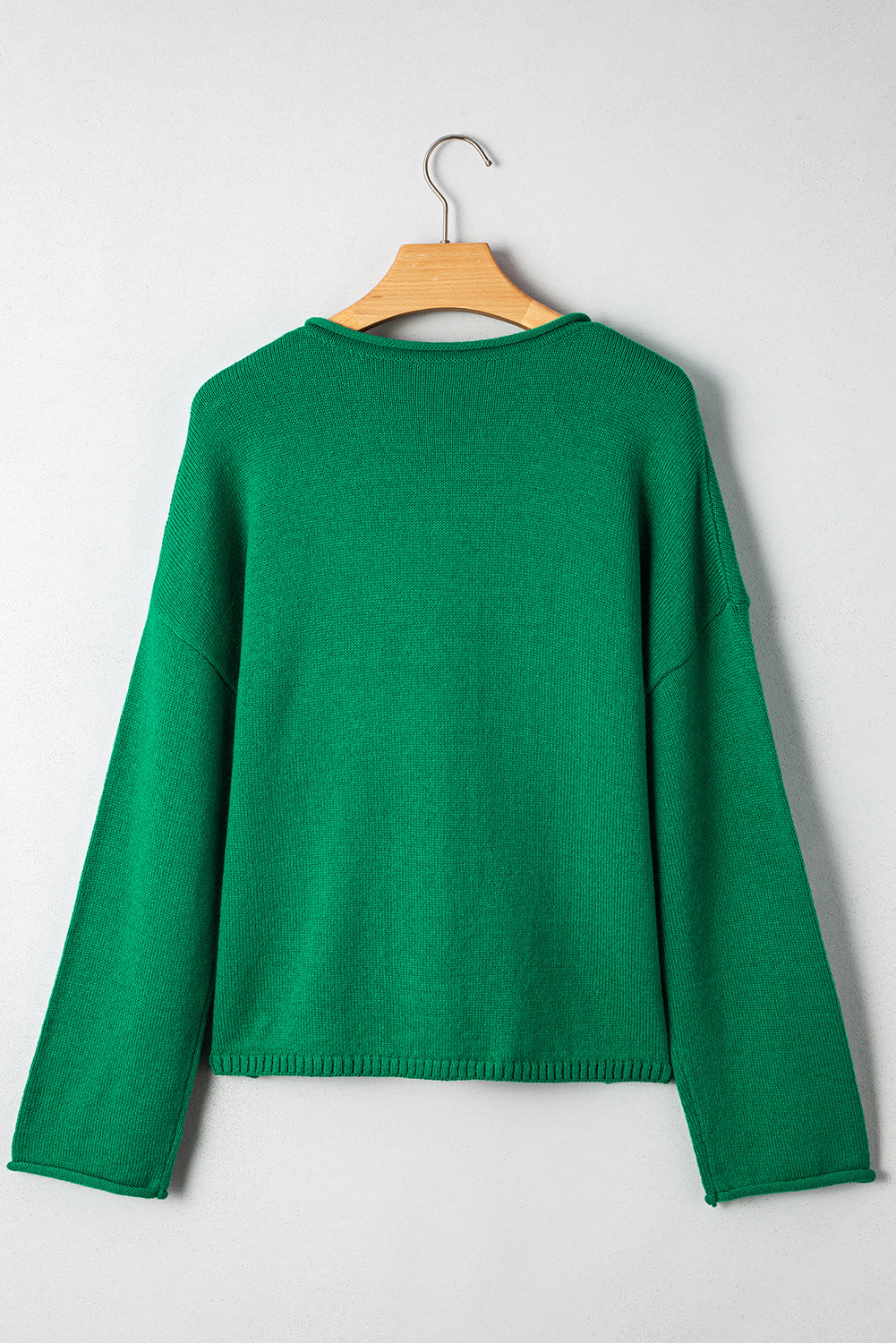 Threaded Pear Evatyn Knit Drop Shoulder Sweater