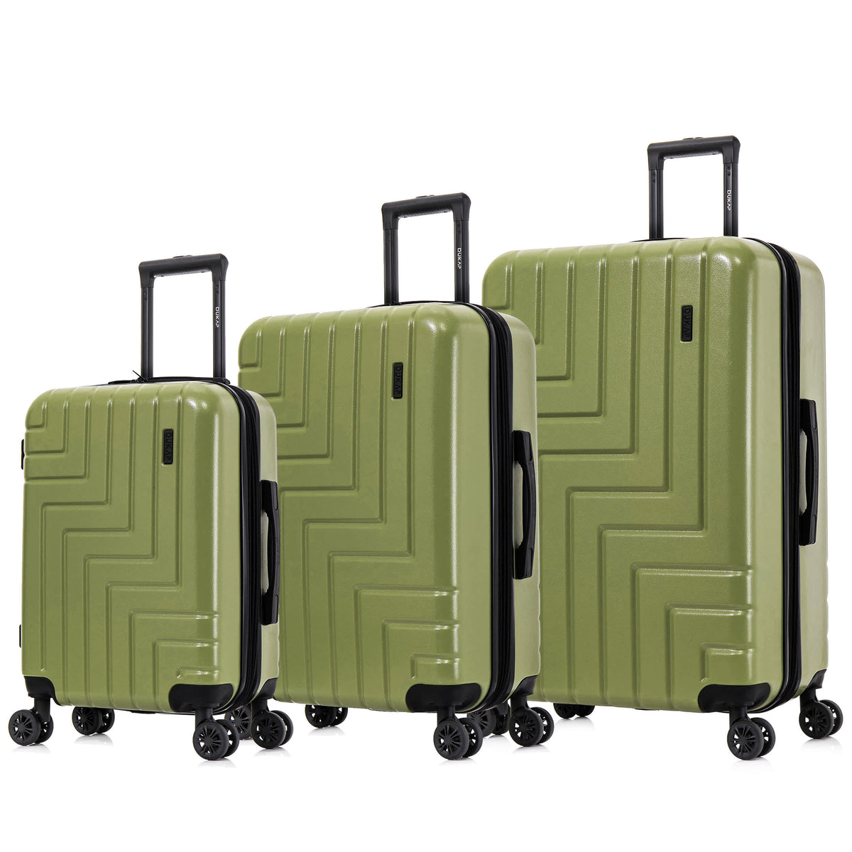 DUKAP Unisex Zahav Lightweight Hardside Spinner Luggage